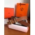 Hermes Royal 38MM Reversible Belt In Brown Clemence Leather