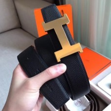 Hermes Constance Belt Buckle & Black Clemence 38 MM Strap Hermes Constance Belt Buckle & Black Clemence 38 MM Strap