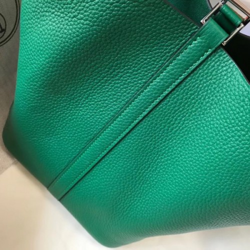 hermes malachite picotin