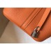 Hermes Picotin Lock 18 Bag In Orange Clemence Leather