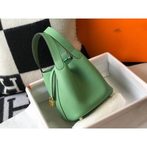 Replica Hermes Vert Criquet Picotin Lock MM 22cm Handmade Bag