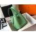 Hermes Picotin Lock 18 Bag In Vert Criquet Clemence Leather