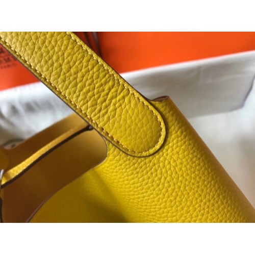 Hermès Picotin Yellow Leather ref.253979 - Joli Closet