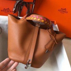 Hermes Gold Picotin Lock 18 Bag With Braided Handles Hermes Gold Picotin Lock 18 Bag With Braided Handles