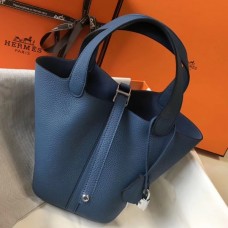 Replica Hermes Picotin Lock 18 Bag In Vert Amande Clemence Leather