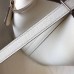 Hermes White Picotin Lock 18 Bag With Braided Handles