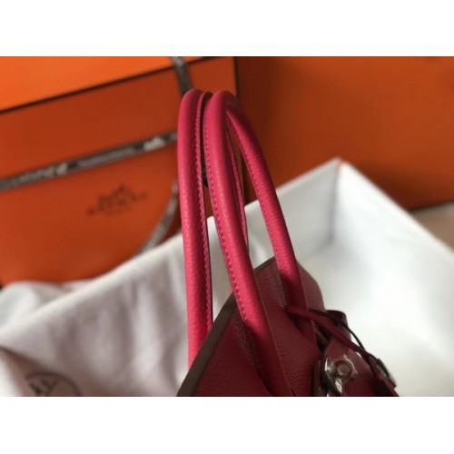 Hermès Birkin 35 Clemence Rose Lipstick