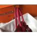 Hermes Birkin 30cm 35cm Bag In Rose Red Clemence Leather