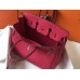 Hermes Birkin 30cm 35cm Bag In Rose Red Clemence Leather