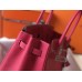 Hermes Birkin 30cm 35cm Bag In Rose Red Clemence Leather