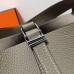 Hermes Grey Picotin Lock MM 22cm Bag