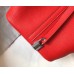 Hermes Red Picotin Lock MM 22cm Bag