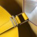 Hermes Picotin Lock 22 Bag In Yellow Clemence Leather