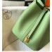 Hermes Vert Criquet Picotin Lock MM 22cm Handmade Bag