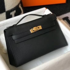 Hermes Kelly Cut 31cm Epsom Leather Clutch Pink Replica Sale Online With  Cheap Price