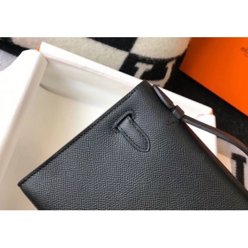 Replica Hermes Kelly Pochette Bag In God Epsom Leather