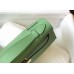Hermes Kelly Pochette Bag In Vert Criquet Epsom Leather