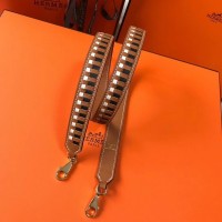 Hermes Brown Tressage Cuir 25MM Bag Strap Hermes Brown Tressage Cuir 25MM Bag Strap