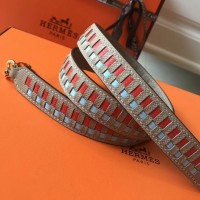 Hermes Tourterelle Tressage Cuir 25MM Bag Strap Hermes Tourterelle Tressage Cuir 25MM Bag Strap