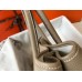 Hermes Grey Fjord Garden Party 30cm With Printed Lining