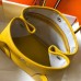 Hermes Yellow Clemence Garden Party 30cm Handmade Bag