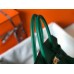 Hermes Malachite Clemence Birkin 30cm 35cm Handmade Bag