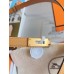 Hermes Kelly 18 Belt in Biscuit Epsom Calfskin
