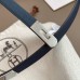 Hermes Kelly 18 Belt in Blue Nuit Epsom Leather