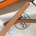 Hermes Kelly 18 Belt in Blue Nuit Epsom Leather