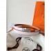 Hermes Kelly 18 Belt in Mauve Pale Epsom Leather