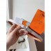 Hermes Kelly 18 Belt in Mauve Pale Epsom Leather
