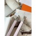 Hermes Kelly 18 Belt in Mauve Pale Epsom Leather