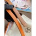 Hermes Orange Epsom Kelly Belt With Palladium Hardware Hermes Orange Epsom Kelly Belt With Palladium Hardware
