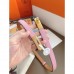 Hermes Kelly 18 Belt in Mauve Sylvestre Epsom Calfskin