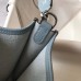 Hermes Blue Lin Evelyne II TPM Messenger Bag