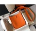 Hermes Orange Evelyne II TPM Messenger Bag