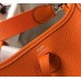 Hermes Orange Evelyne II TPM Messenger Bag