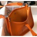 Hermes Orange Evelyne II TPM Messenger Bag