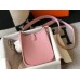 Hermes Pink Evelyne II TPM Messenger Bag