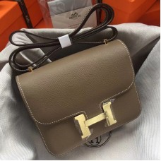 Hermes Mini Constance 18cm Etoupe Epsom Bag Hermes Mini Constance 18cm Etoupe Epsom Bag