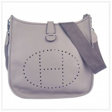 Hermes Evelyne III Bag Grey