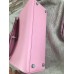 Hermes Sakura Pink Swift Kelly 32cm Retourne Handmade Bag