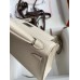 Hermes Kelly Mini II Sellier Handmade Bag In Craie Epsom Calfskin