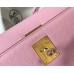 Hermes Pink Epsom Kelly 25cm Sellier Handmade Bag