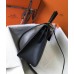 Hermes Black Epsom Kelly 25cm Sellier Handmade Bag