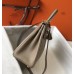 Hermes Grey Clemence Kelly 28cm Bag