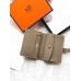 Hermes Bearn Mini Wallet In Taupe Epsom Leather