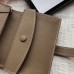 Hermes Bearn Mini Wallet In Taupe Epsom Leather