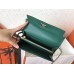 Hermes Kelly Classic Long Wallet In Malachite Epsom Leather