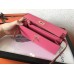 Hermes Kelly Classic Long Wallet In Pink Epsom Leather